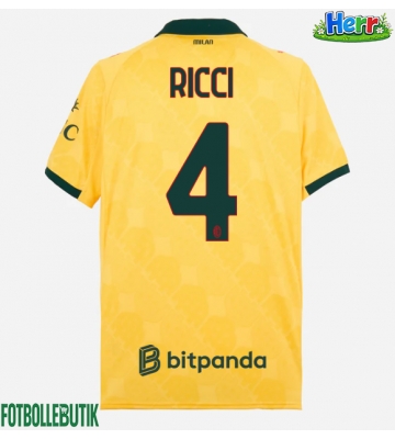 AC Milan Samuele Ricci #4 Tredje Tröja 2025-26 Kortärmad